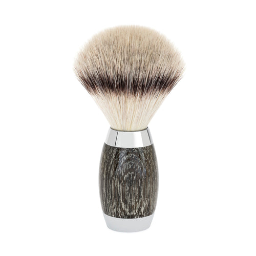 MÜHLE Luxury Edition Ancient Oak & Silver Synthetic Shaving Brush