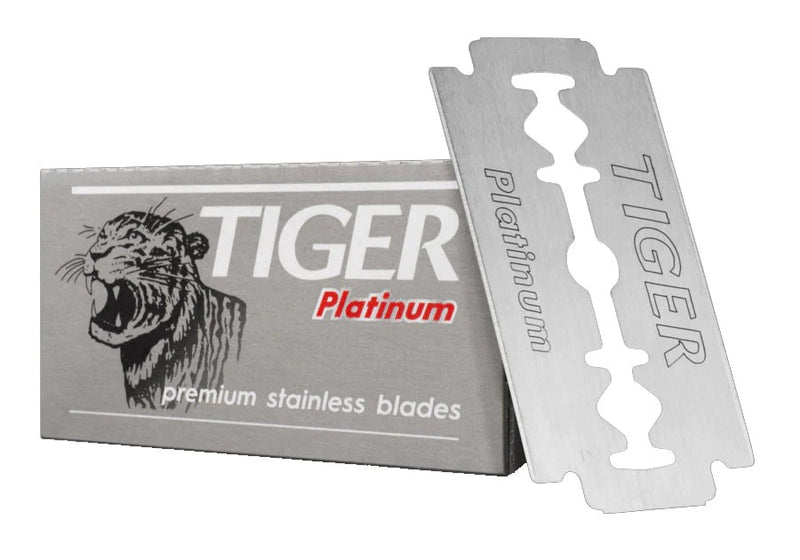 Tiger Platinum Safety Razor Blades 5x5 (25 Blades)