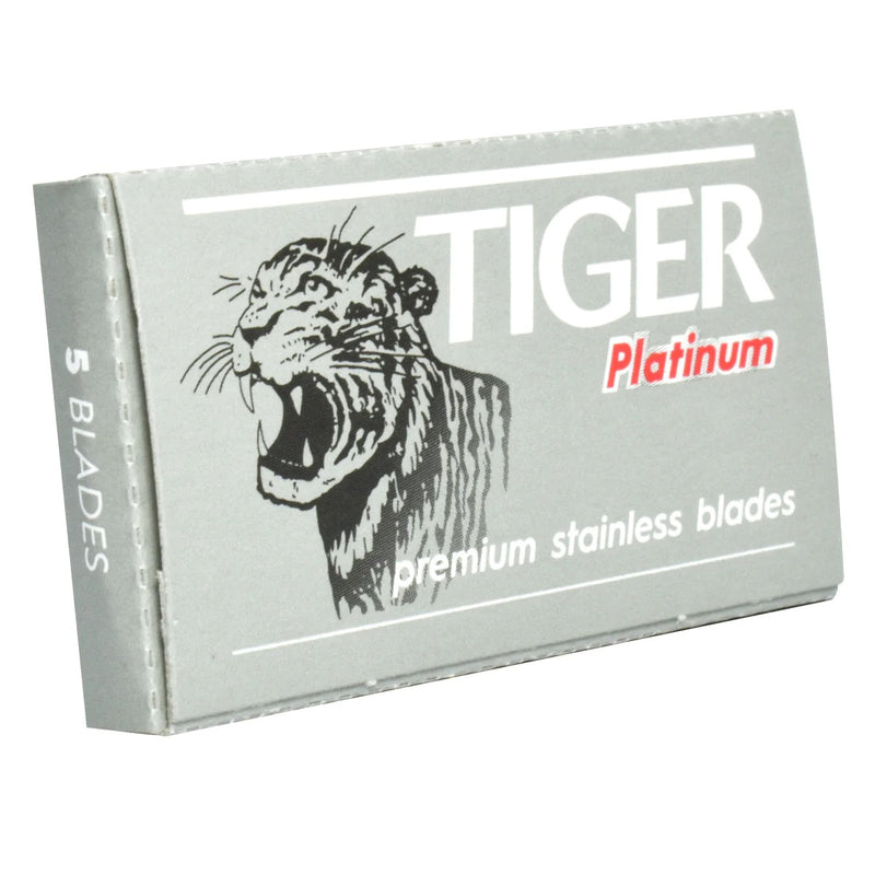 Tiger Platinum Safety Razor Blades 5x5 (25 Blades)