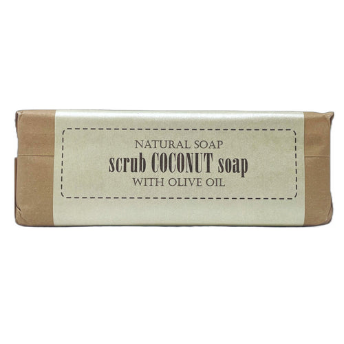 Varesino Coconut Scrub Soap with Olive Oil Side
