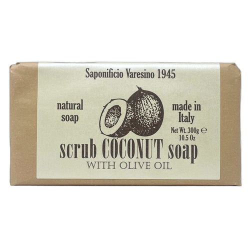 Varesino Coconut Scrub Soap with Olive Oil