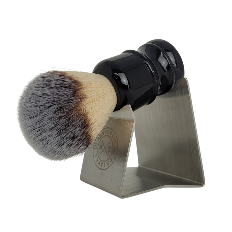 Executive Shaving Universal Stainless Steel Shaving Brush Stand