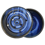 Executive Shaving Handmade Blue Stoneware Soap Dish