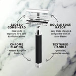 Muhle R89 Black Safety Razor Features and Benefits