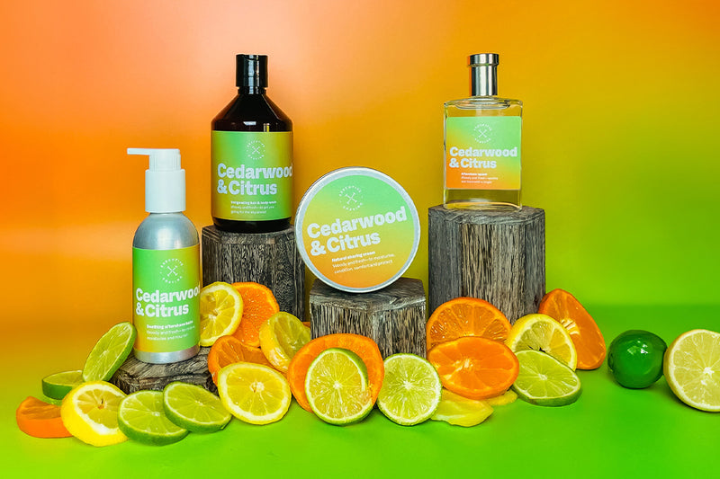 A Celebration of Grooming Excellence: Executive Shaving's Cedarwood & Citrus Range