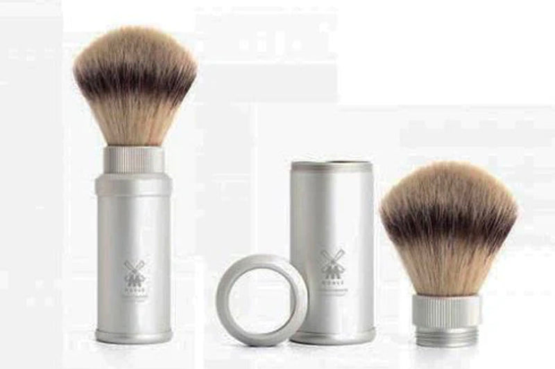 New Muhle Travel Synthetic Shaving Brushes