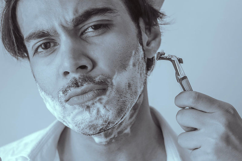 Shaving Sesitive Skin With A Vintage Safety Razor