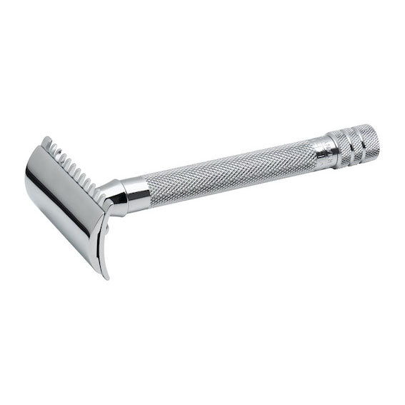 Merkur 25C Long Handle Open Comb Safety Razor