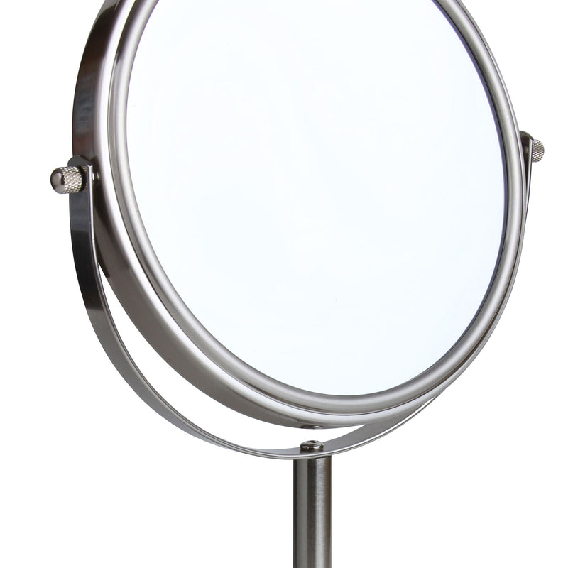 Famego 3 x Magnification Chrome Pedestal Mirror