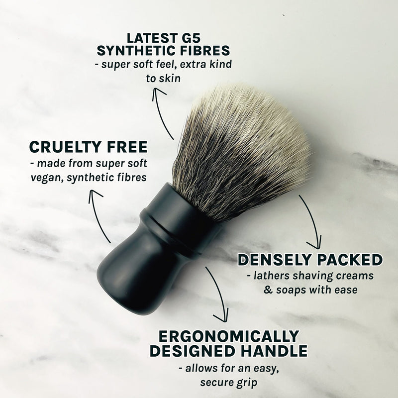 Executive Shaving Ultimate G5 Shaving Brush Features