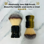 Execuitve Shaving Large Jock Synthetic Shaving Brush with Two Tone Handle Customer Review