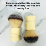 Executive Shaving Large Jock Synthetic Shaving Brush with Cream Handle Customer Review