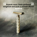 Executive Shaving Stainless Steel Outlaw Safety Razor Customer Review