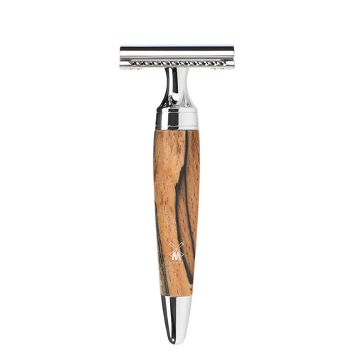 MÜHLE Stylo Spalted Beech Wood Safety Razo