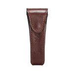 MÜHLE Brown Leather Safety Razor Travel Pouch