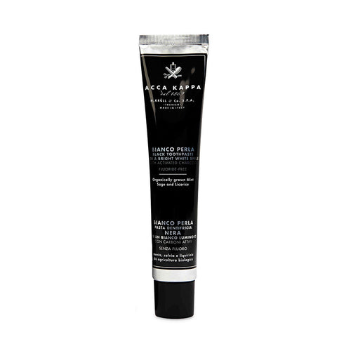 Acca Kappa Activated Charcoal Fluoride Free Toothpaste 100ml
