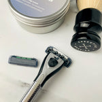 Executive Shaving Feather Neo FII Cartridge Razor Starter Kit