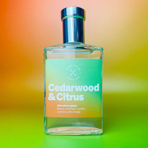 Executive Shaving Cedarwood & Citrus Aftershave 100ml
