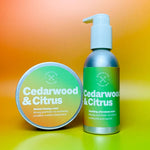 Executive Shaving Cedarwood & Citrus Shaving Cream & Balm Set