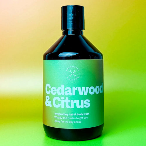 Executive Shaving Cedarwood & Citrus Hair & Body Wash 500ml