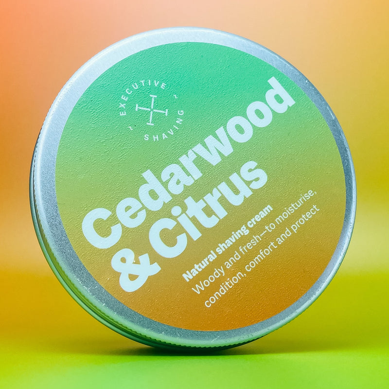Executive Shaving Cedarwood & Citrus Shaving Cream Front