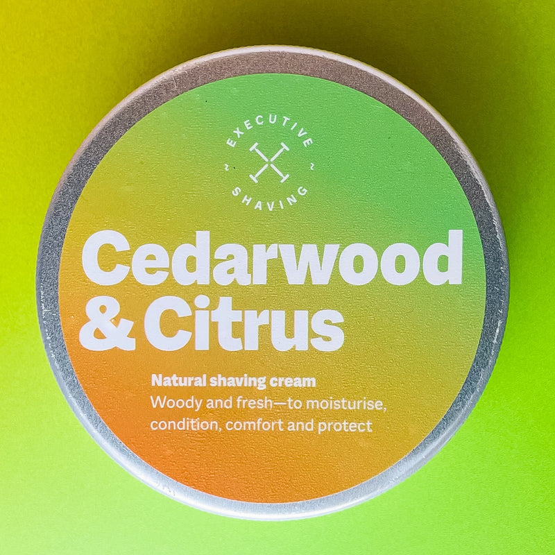 Executive Shaving Cedarwood & Citrus Shaving Cream