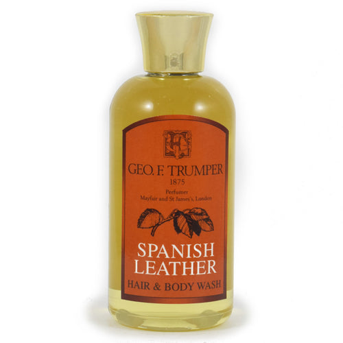 Geo F Trumper Spanish Leather Hair & Body Wash 100ml