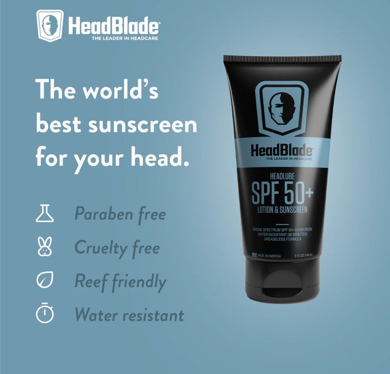HeadLube SPF50+ Lotion & Sunscreen Benefits