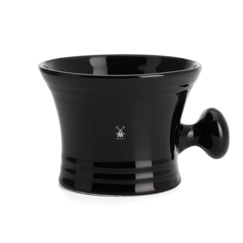 MÜHLE Black Porcelain Shaving Mug