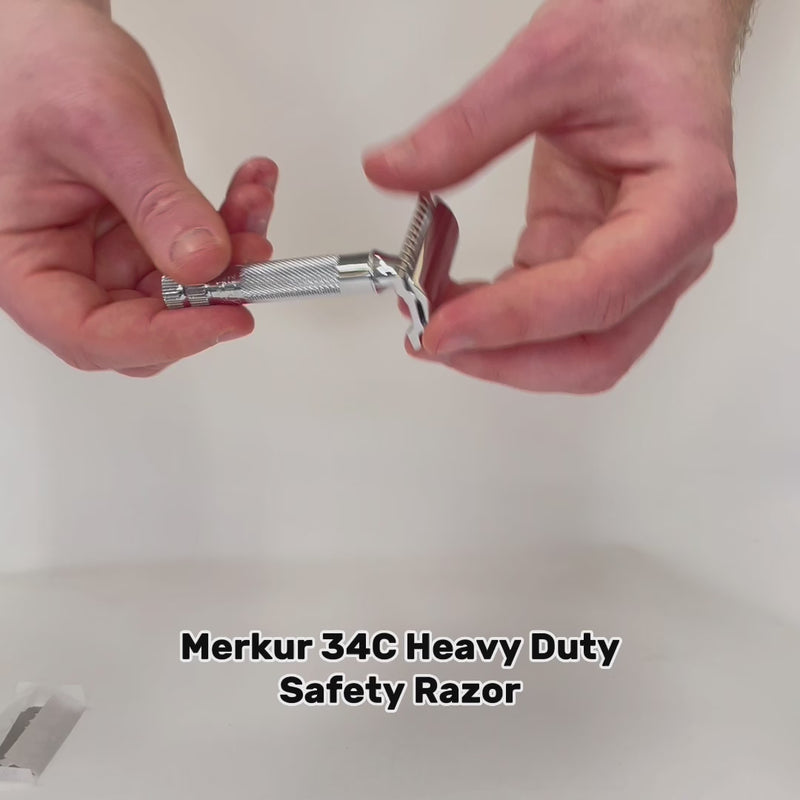 Merkur 34C - How To Change The Blade