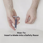 How to Change the Blade in a MÜHLE R89 Razor