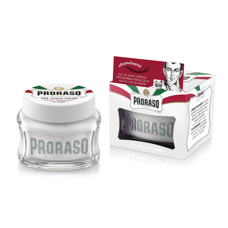 Proraso Sensitive Skin Pre Shave Cream with Box