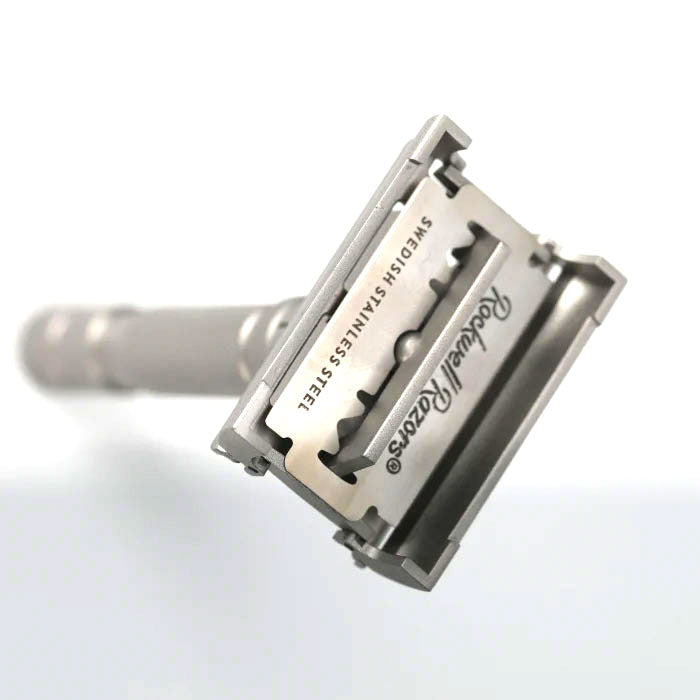Rockwell Stainless Steel Model T2 Adjustable Safety Razor