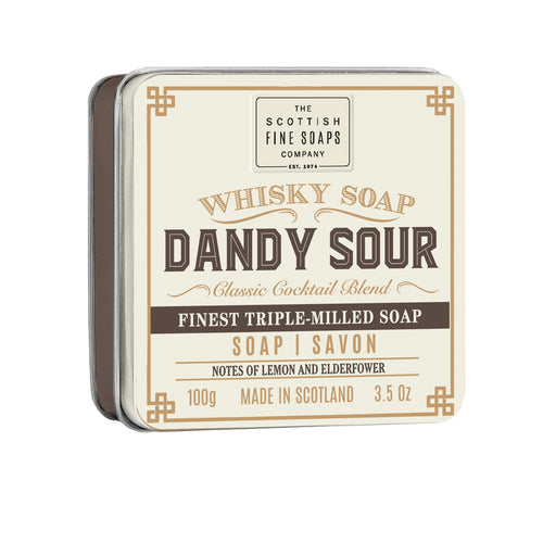 Scottish Fine Soaps Dandy Sour Soap in a Tin 100g