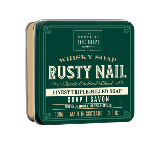 Scottish Fine Soaps Rusty Nail Soap in a Tin 100g