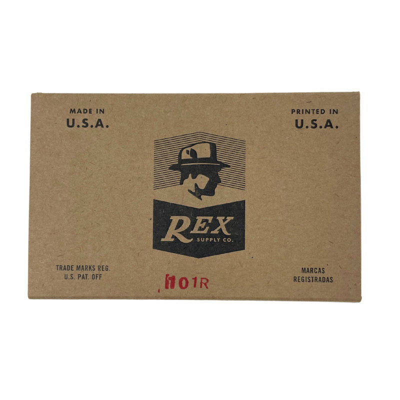 Rex Ambassador Adjustable Rhodium Plated Safety Razor Box