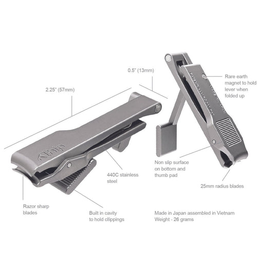 Klhip Ultimate Stainless Steel Nail Clippers Features