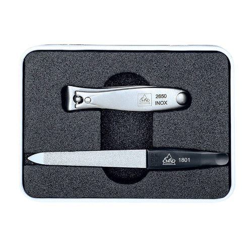 Becker of Germany 2 Piece Manicure Set In Travel Tin