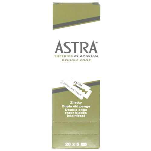 Astra Superior Platinum Safety Razor Blade Trade Pack x 100