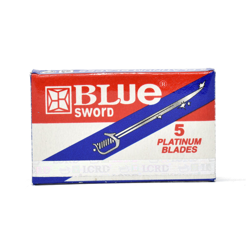 Blue Sword Platinum Safety Razor Blades x5