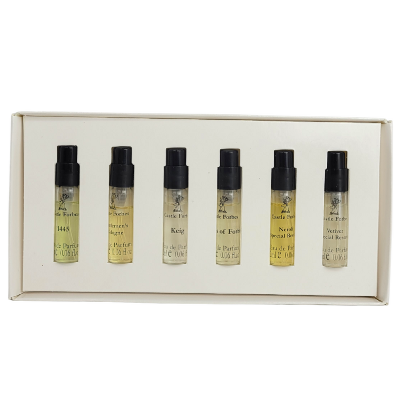 Castle Forbes Eau de Parfum Fragrance Collection 6 x 2ml