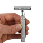 Feather AS-D2S Double Edged All Stainless Safety Razor & Stand