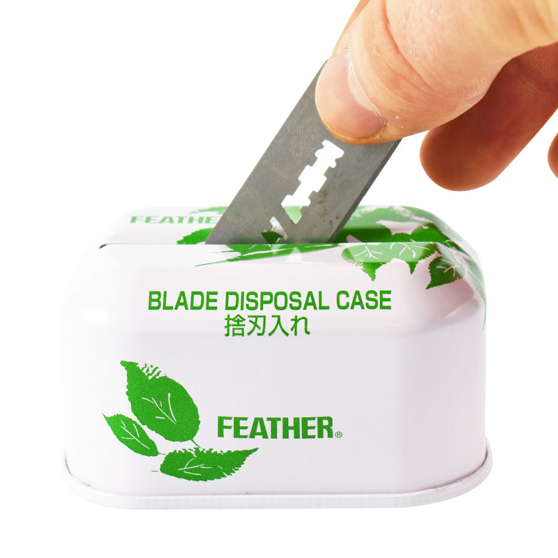 Feather Used Razor Blade Bank For Used Safety Razor Blades