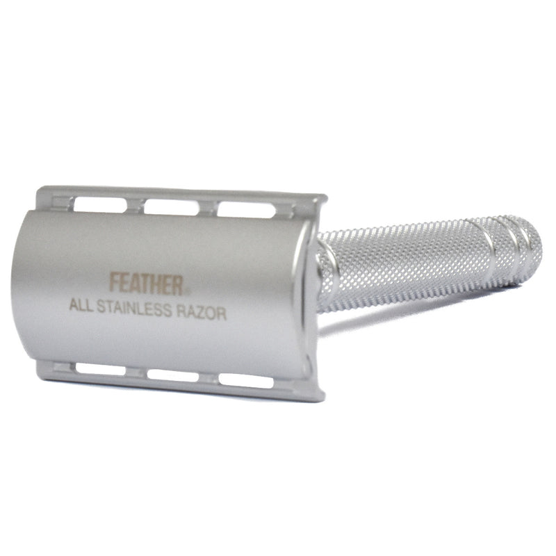 Feather AS-D2 Stainless Steel Closed Comb Safety Razor
