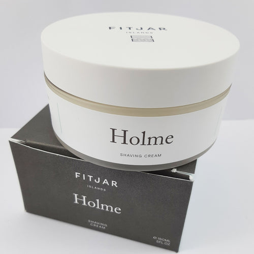 Fitjar Islands Holme Unscented Shaving Cream Tub & Box