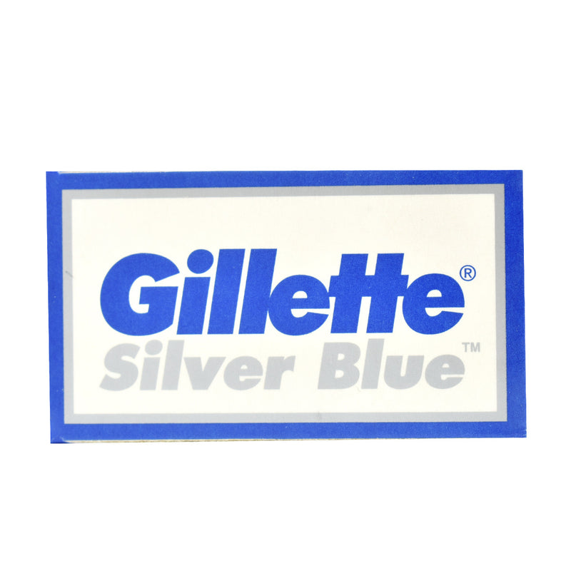 Gillette Silver Blue Safety Razor Blades (x5)