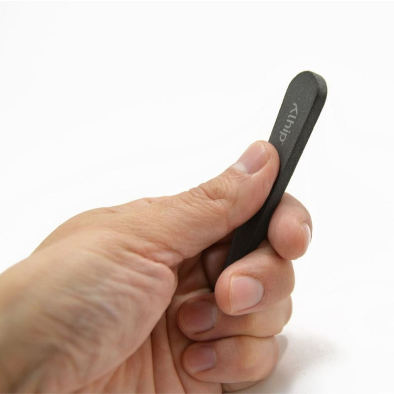 Klhip Natural Stone Nail File in Hand