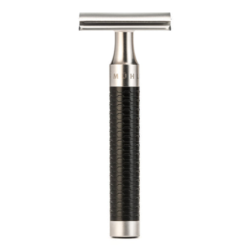 MÜHLE Rocca Matte & Black Stainless Steel Closed Comb Safety Razor