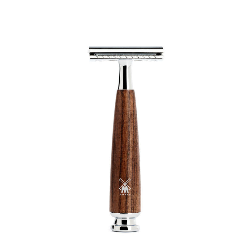 MÜHLE Rytmo Steamed Ash Closed Comb Safety Razor
