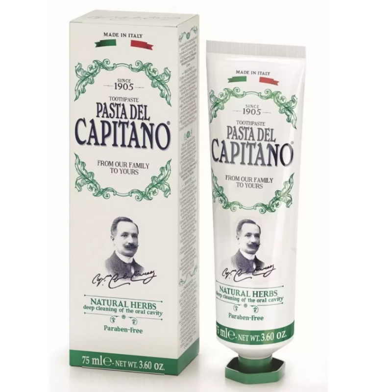Pasta del Capitano 1905 Natural Herbs Toothpaste 75ml
